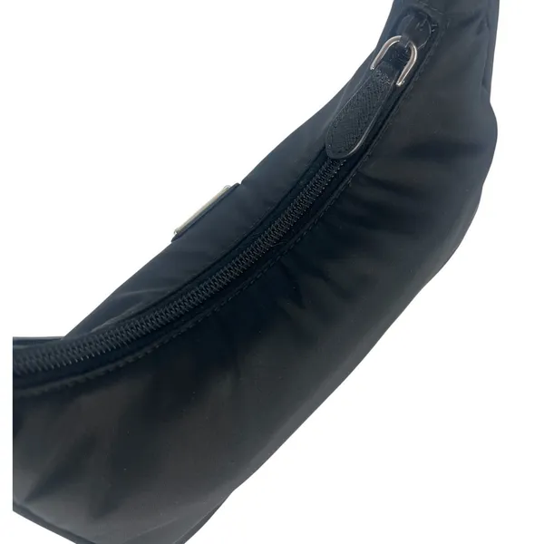 Prada Re-Edition 2000 Re-Nylon Mini‎ Shoulder Bag Black - Image 8