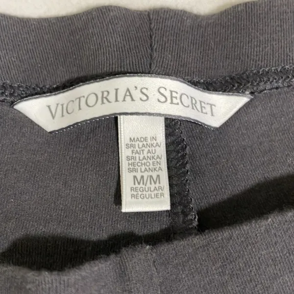 Victoria's Secret · Medium · Gray · Cotton Blend Straight Leggings - Image 2