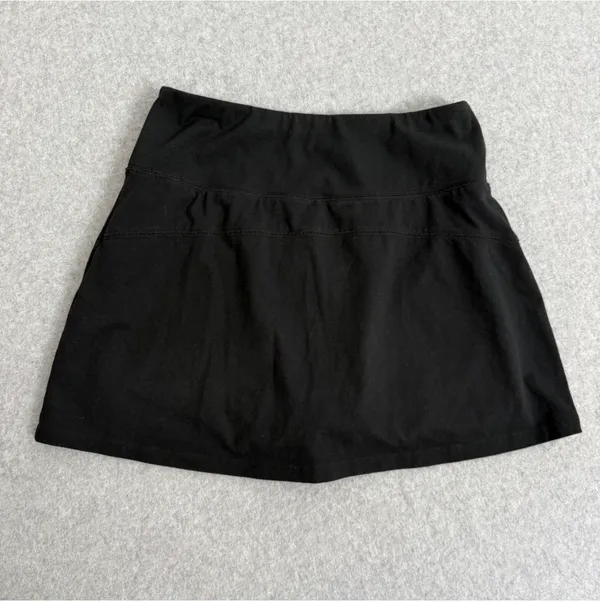 Hollister Black Stretch Mini Skort - Image 2