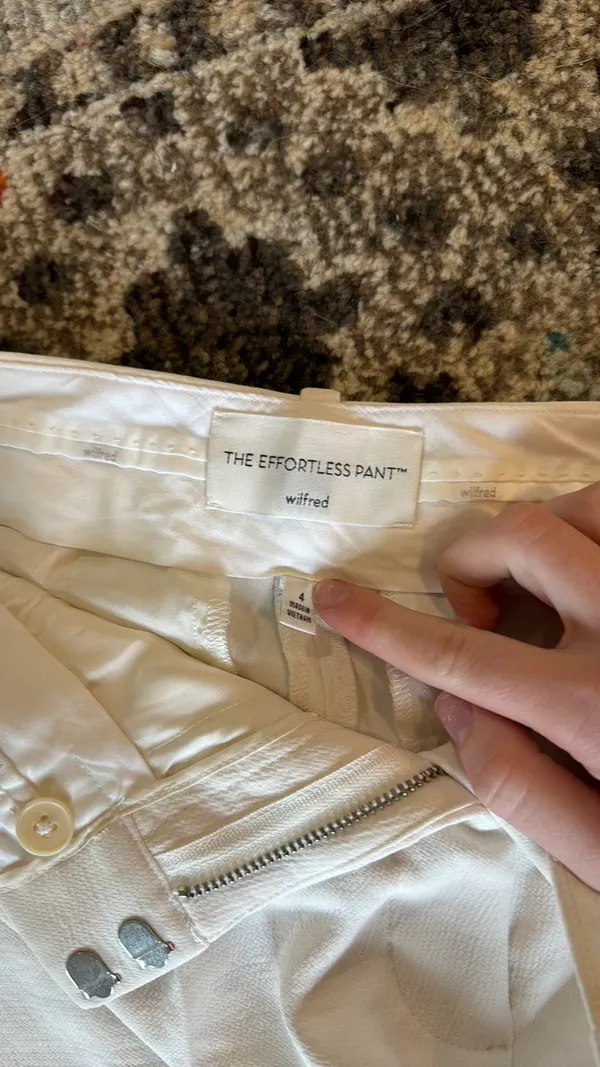 Aritzia Slouchy Dress Pant - Image 2