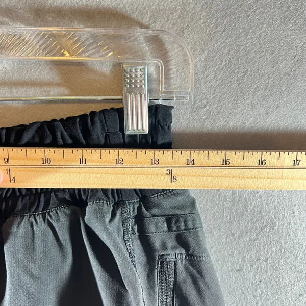 752 |Lululemon Run Pace Setter Pleated Athletic Tennis Skort Skirt Black Women 6 - Image 4