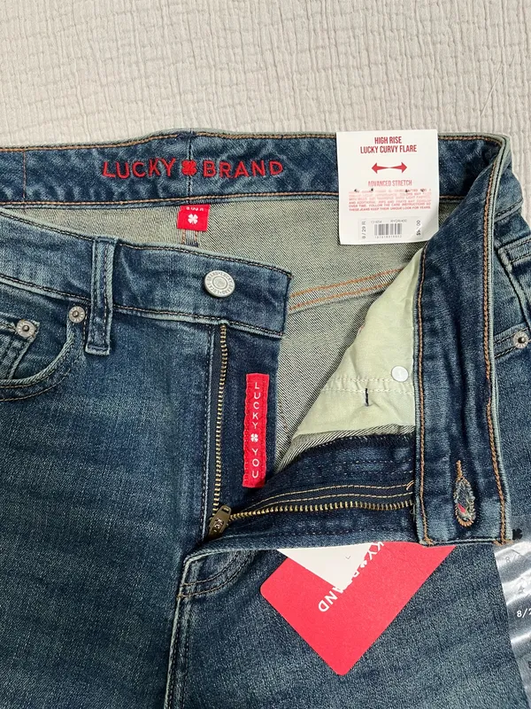 Lucky Brand High Rise Curvy Flare Jeans - Image 9