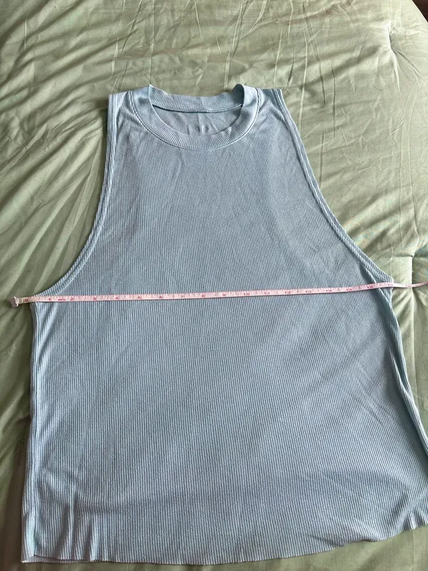 Alo Yoga Teal Tank Workout Top - Image 6