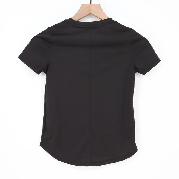 DSG Girls Movement Tee Pure Black Short Sleeve Athletic Top Size S 8-9 - Image 6