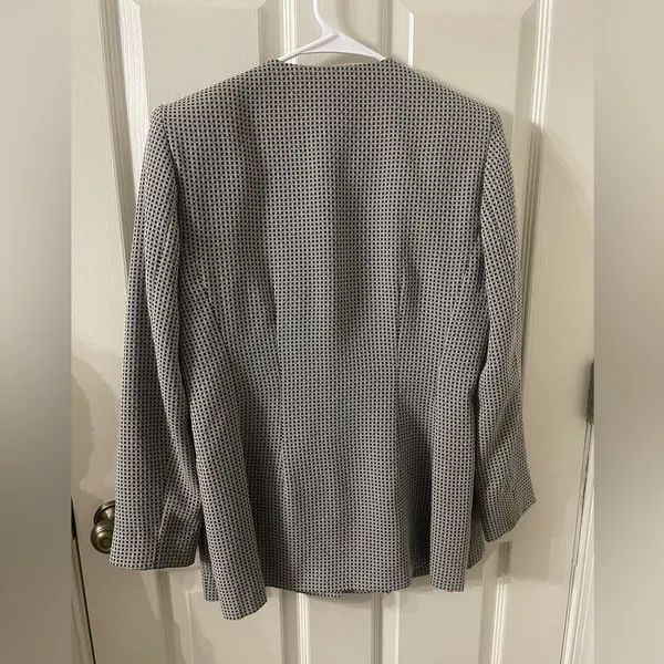 Pendleton Vintage Skirt Suit Set Blazer and Skirt Size 4 - Image 2