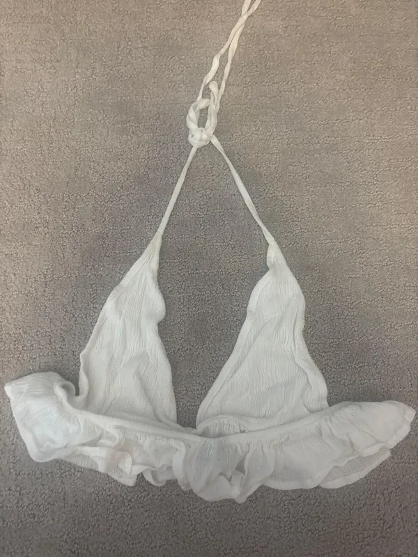 Boutique Top Crop White - Image 2