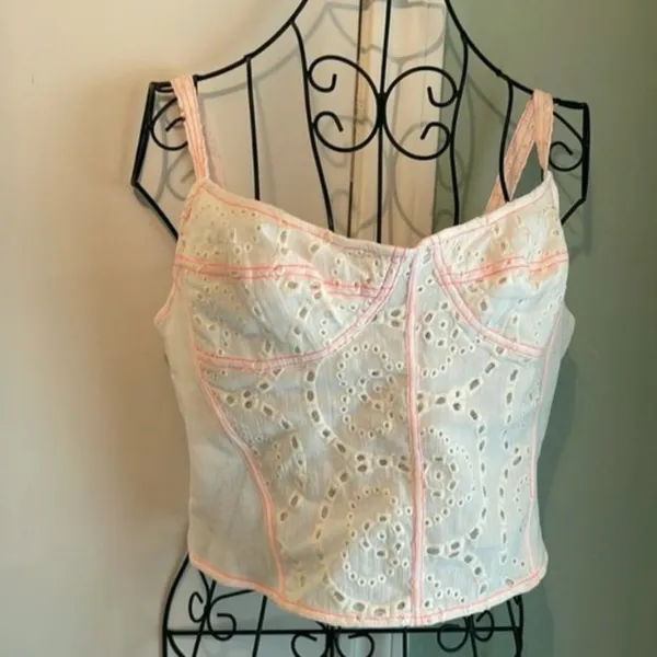 Free People Pop of Color Corset in Tea Combo M - Image 2