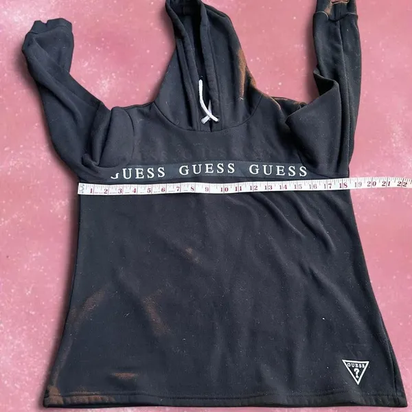 Guess hoodie with white logo - Image 3