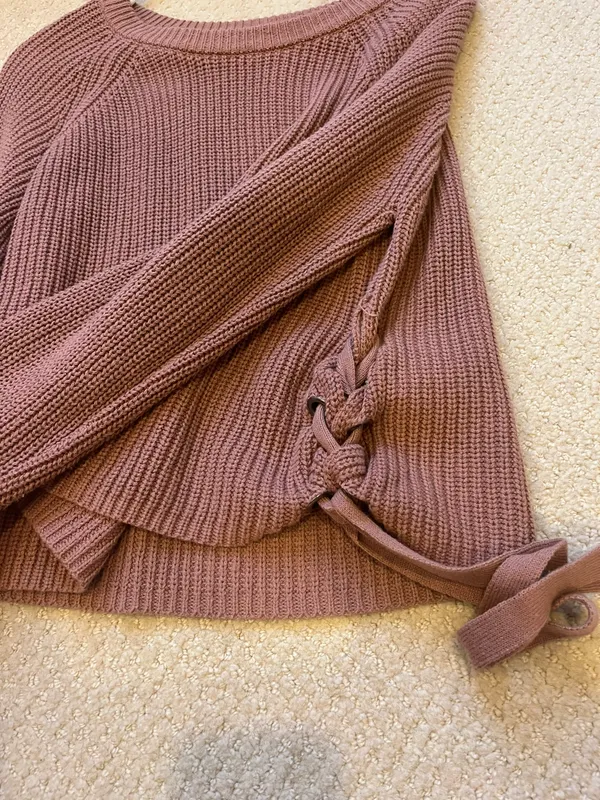 Braided Side Sweater - Image 3