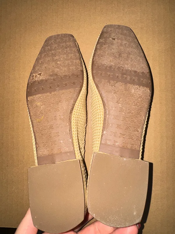 Sam Edelman Women's Kasey Knit Ballerina Flats size 7M beige - Image 6