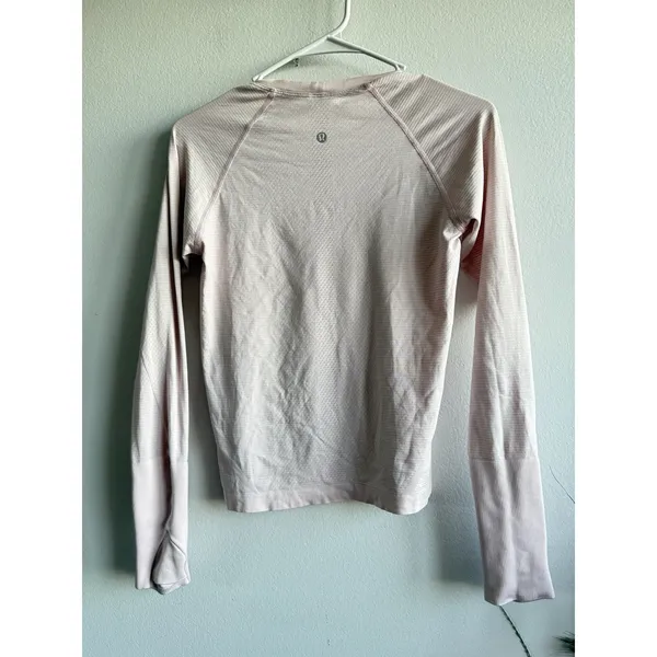 Lululemon Swiftly Tech‎ Longsleeve Pink Size 6 - Image 3