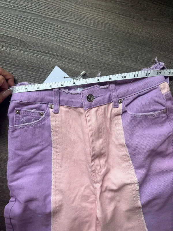 Adika pink and purple jeans  - Image 5