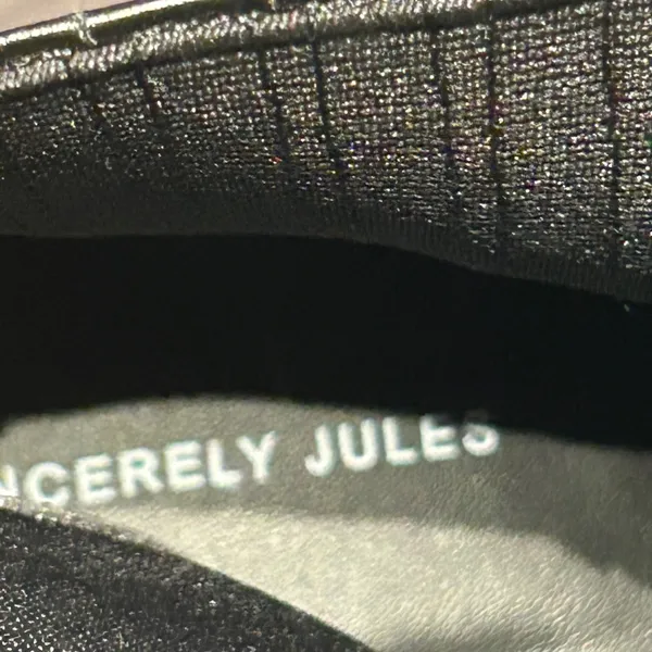 Sincerely Jules Black Combat Boots size 8 women’s - Image 7
