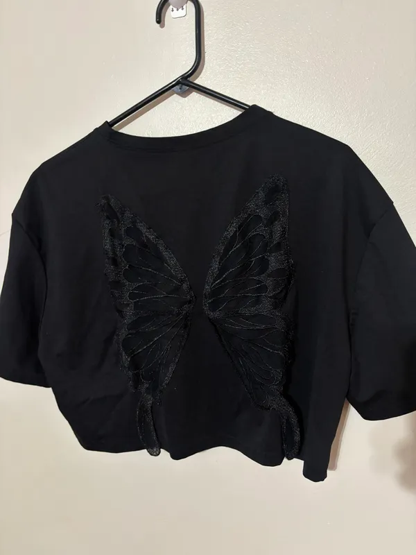 Shein Black Top - Image 2