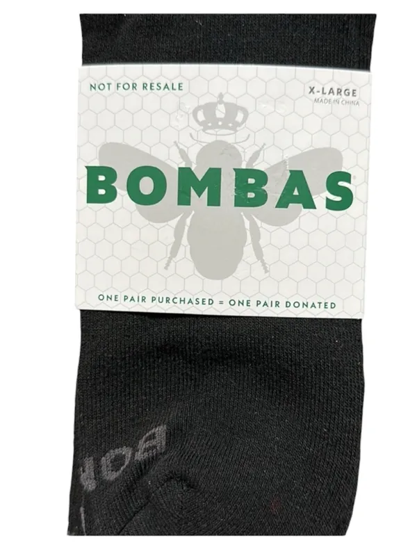 NWT Bombas Men's Black Socks XL & Women’s All in Motion Pack of 6 liners 8-12 - Image 4