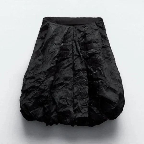 Zara black organza balloon special edition‎ mini dress - Image 6