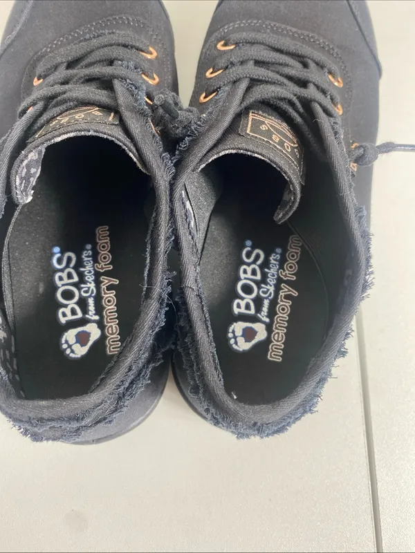 Skechers BOBS B Cute Women's Black Sneakers, Size 6 US, New Without Box - Image 6