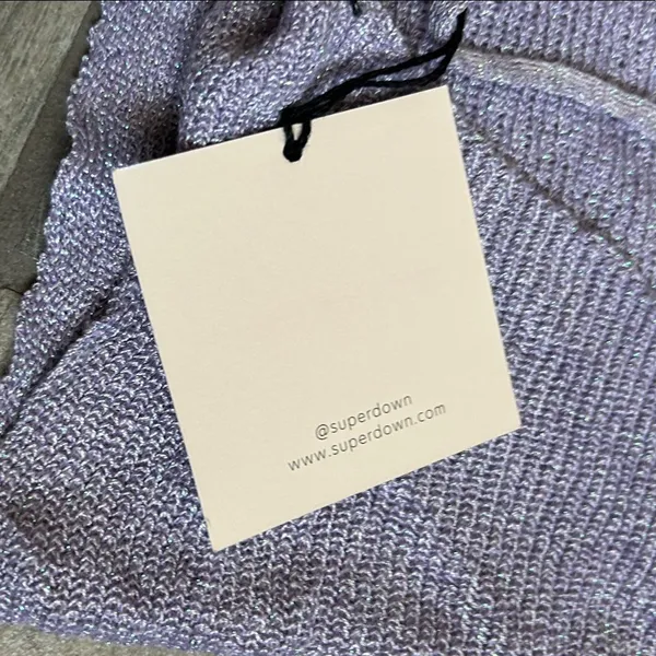 superdown Lilac Knit Camisole - Image 5