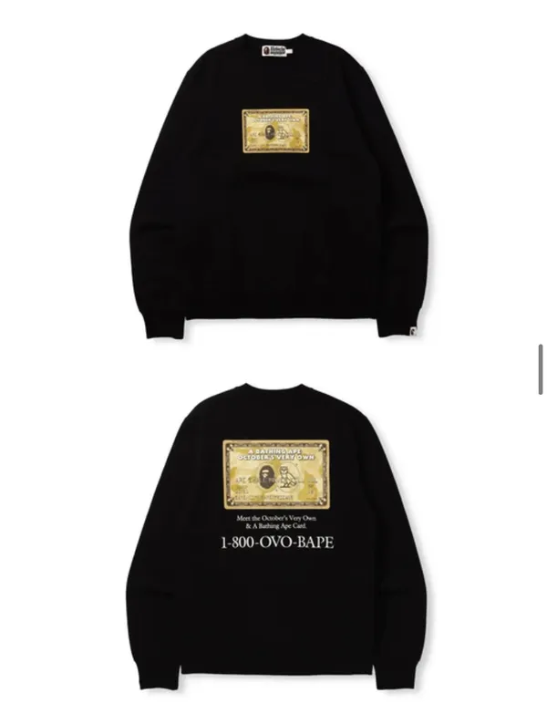 A Bathing Ape X OVO Crewneck - Image 2