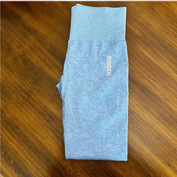 Gymshark Light Blue Leggings - Image 5