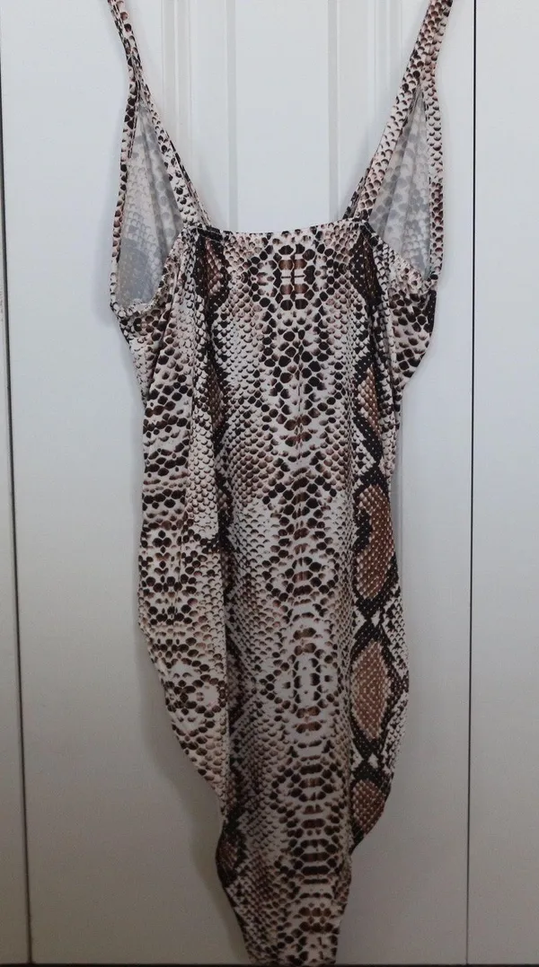 Nasty Gal Snake Skin Bodysuit - Image 2