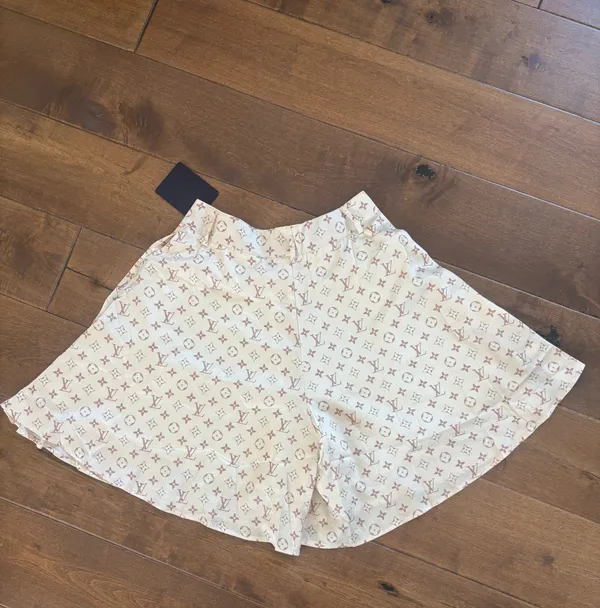 Satin short White Size 28 - Image 2