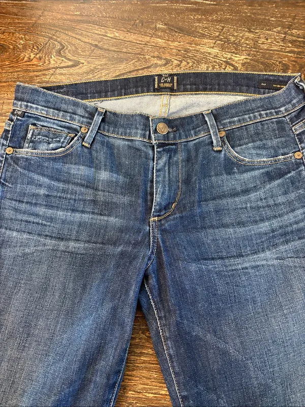 Citizens of‎ Humanity Ava Low Rise Straight Leg Jeans Dark Wash 30 - Image 3