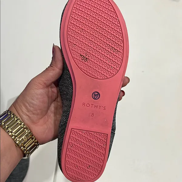 Rothy‘s birdseye pink sole made in China 7.5 W Ballet flats - Image 7