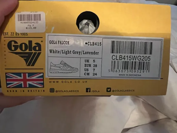 Gola sneakers Size 7 - Image 2