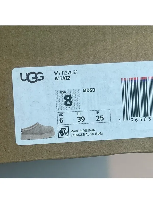 UGG Tazz Platform in Sand color. Scandi-Chic Neutral Slip-On / Mule Gen-Z Sz 8 - Image 13