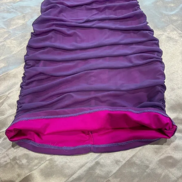 SheIn Pink Purple Mini Dress - Image 8