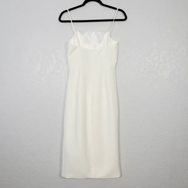 Bardot NWT Ivory Eliana Midi Dress Size 6 /Small - Image 4