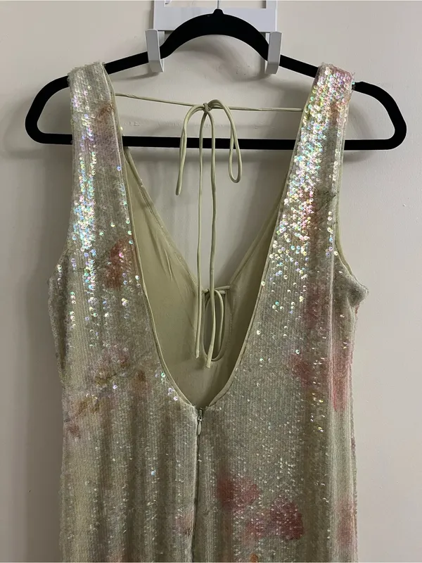 Bardot Eloda Sequin Midi Dress Size US 12 - Image 8