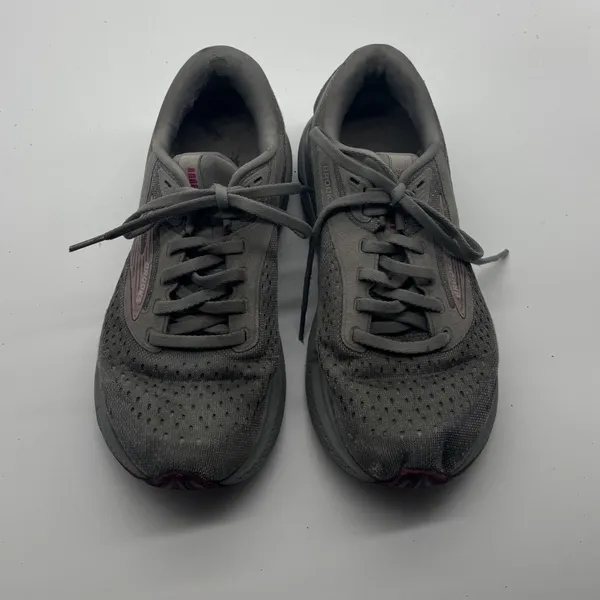 Brooks Adrenaline GTS 24 Grey Rose Gold Running Shoes Wide D Size 7 - Image 3