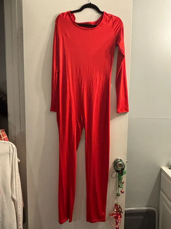 One piece red suit - Image 2