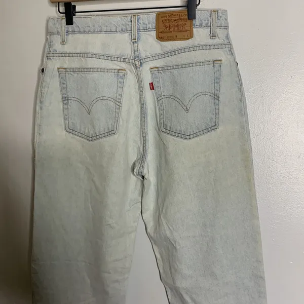 Levi’s 550 relaxed fit tapered leg‎ made in USA - Image 4