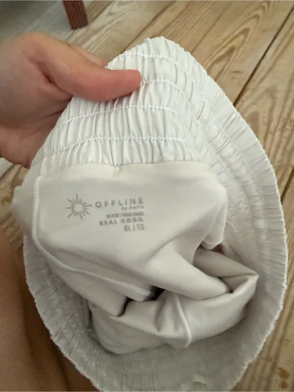 OFFLINE by Aerie White Athletic Shorts Size XL - Image 3
