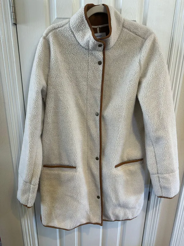 Old Navy Sherpa Tench Coat - Image 2