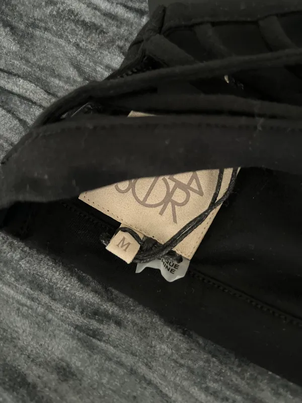Chaser black  bralette  Size M - Image 3