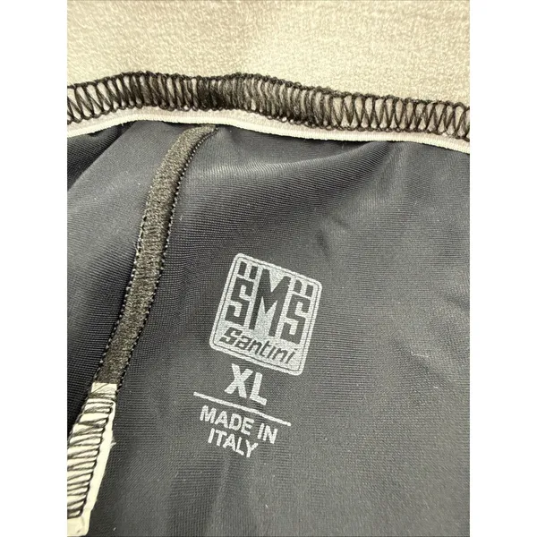 Santini SMS BLACK Cycling‎ Padded XLarge made in ITALY - Image 3