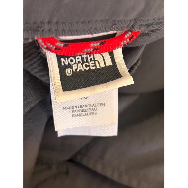 The North Face Womens‎ Pants 10 Gray Hiking Outdoor Capri Crop Gorpcore - Image 7