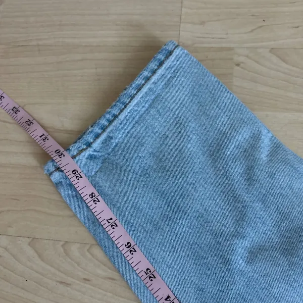 DENIM FORUM The Romy‎ Mod Rise Classic 30L Size 27 - Image 11
