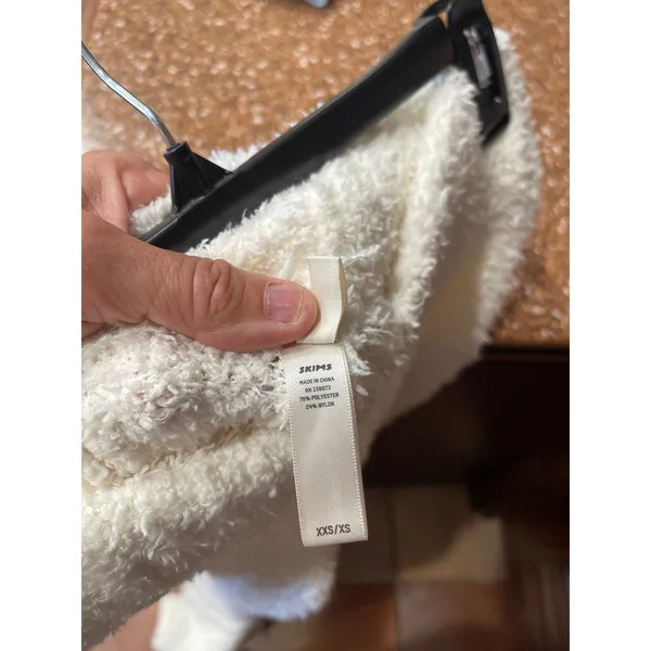 Skims Teddy Wide Leg Lounge Pants Xxs - Image 4