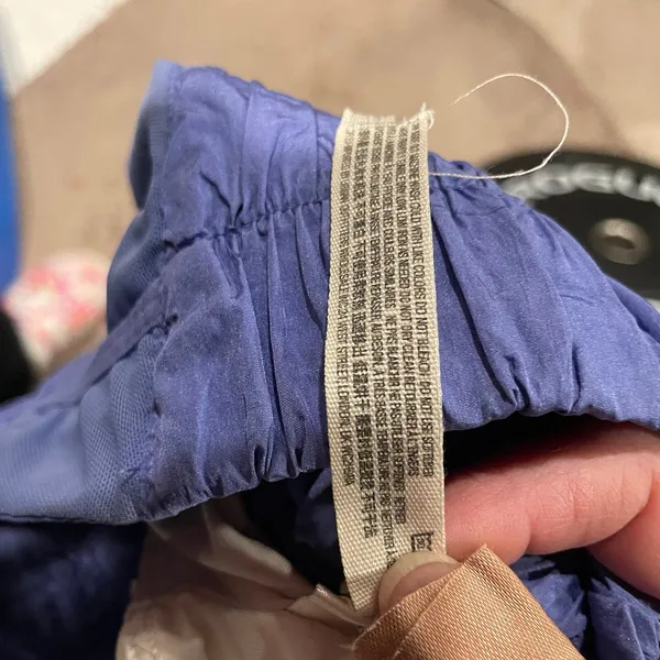 Cute Free People Movement periwinkle crinkle shorts yoga running elastic waist - Image 11