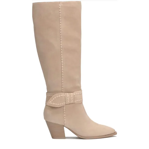 Lucky Brand Risvin Knee High Boot Smoke Grey Oil Suede size 10 - Image 2