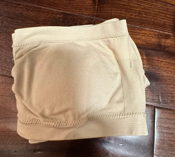 nude bandeau bra Tan Size XS - Image 2