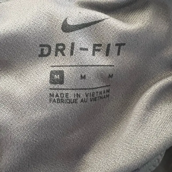Nike Women’s Grey Athletic Shorts with lining insert and pockets size M - Image 4