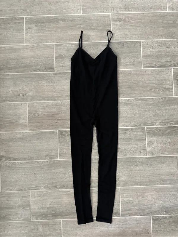 Hatch The Body Rib Unitard in Black - Image 4