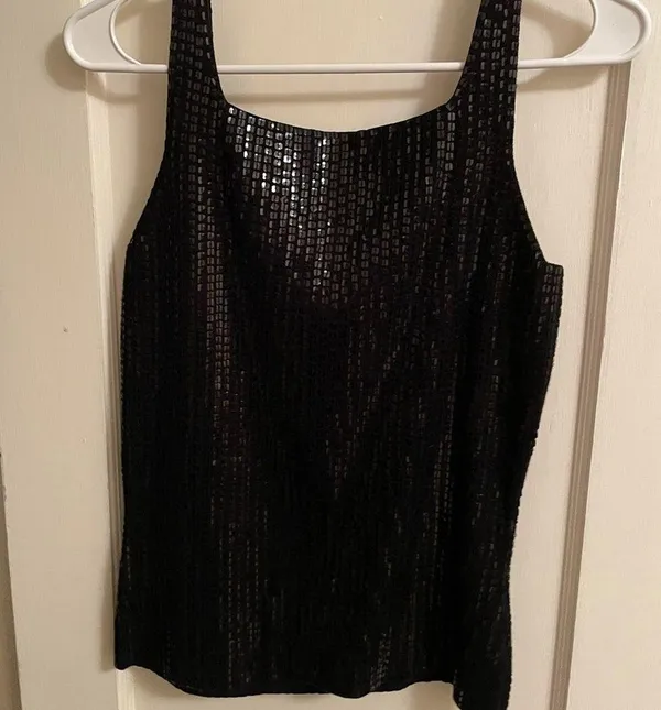 Vintage I.N.C sequin tank - Image 2