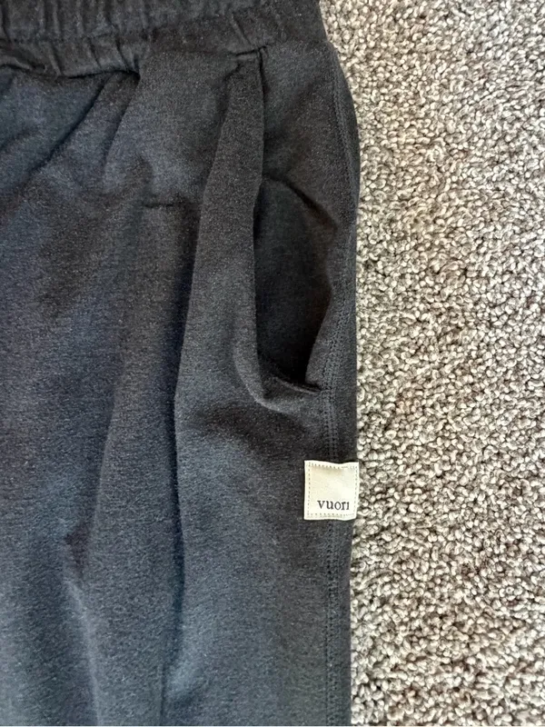 Vuori Performance Joggers Black Women’s XS Drawstring Lounge Pants - Image 3